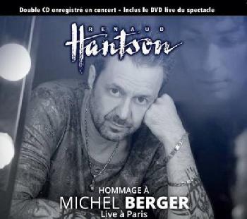 Renaud HANTSON - Hommage à Michel Berger Live à Paris - 2CD+DVD 